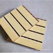 2019Hot sale display melamine slotted MDF Board